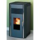Direct vent pellet stove Alfa Plam Luca Black, 8kW | Direct Vent Pellet Stoves | Pellet Stoves |