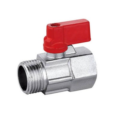 Mini ball valve F/M, Size 1/2 " - Plumbing