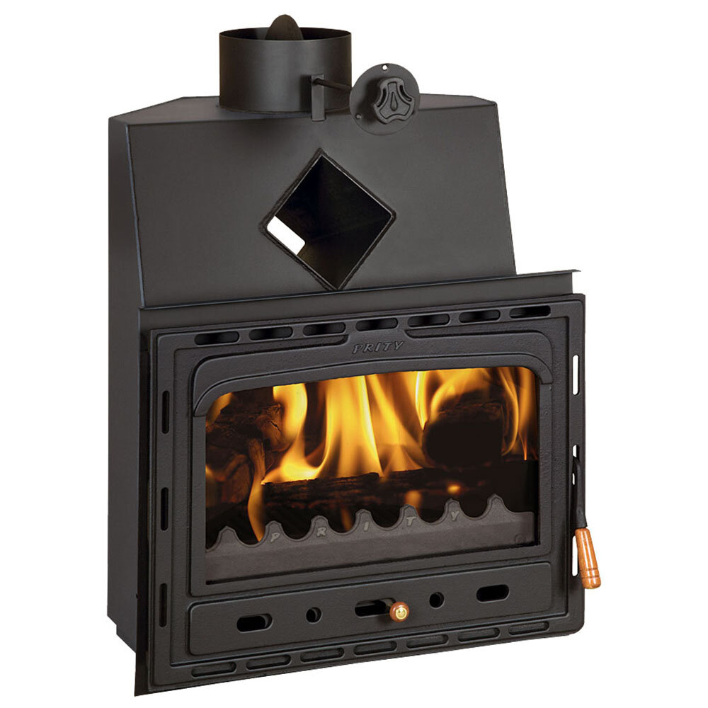 Wood Burning Fireplace Prity AC, 14kW | Wood Burning Fireplaces | Fireplaces |