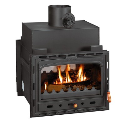 Wood Burning Fireplace Prity 2C, 16kW - Fireplaces