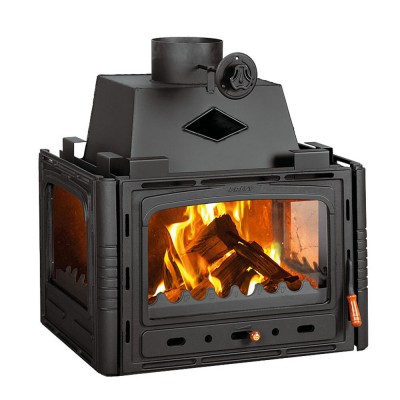 Wood Burning Fireplace Prity 3C, 16kW - Fireplaces