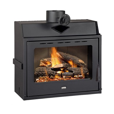 Wood Burning Fireplace Prity P, 13kW - Fireplaces