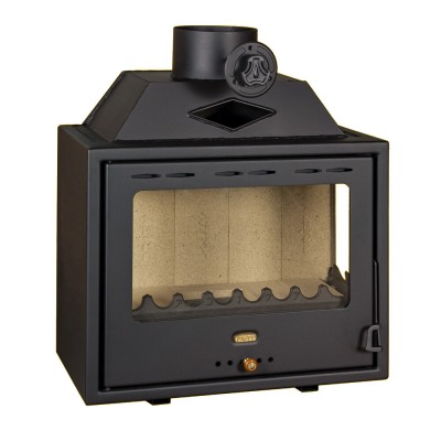 Wood Burning Fireplace Prity PS2 Left/Right, 10kW - Wood