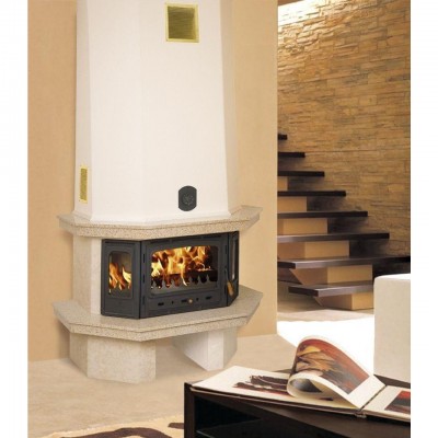 Wood Burning Fireplace with Back Boiler Prity TC W28, 27.9kw - Product Comparison