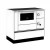 Wood cooker stove Alfa Plam Alfa 90 H Favorit White, 6.4kW