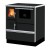 Wood cooker stove Alfa Plam Dominant 70, 6.3kW