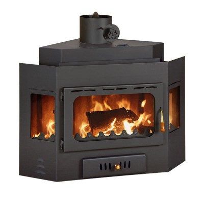 Wood Burning Fireplace Prity A, 14.2kW - Fireplaces