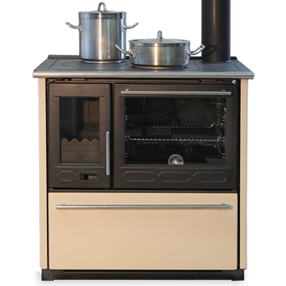 Wood cooker stove Plamen 850 N Glas, 8kW