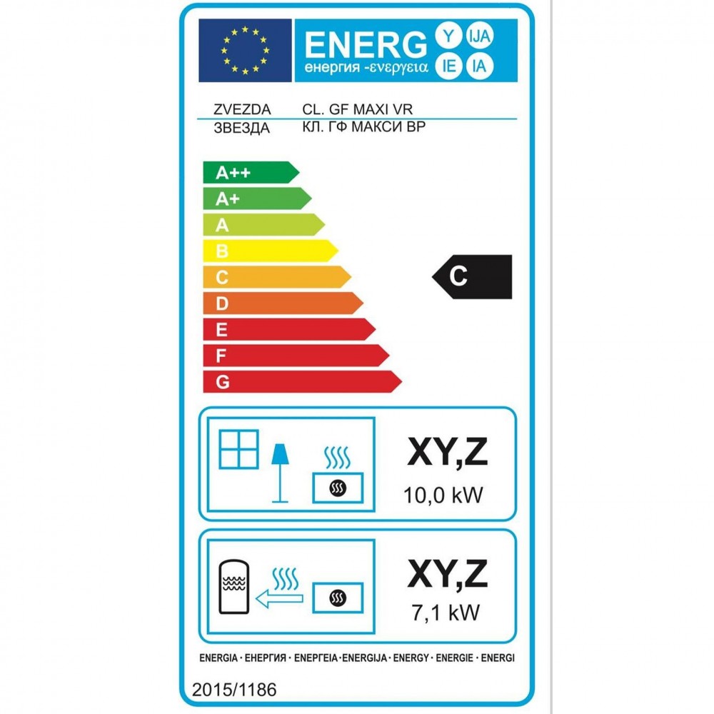 Wood cooker stove Zvezda Classic GF Maxi Vr 10, 17kW | Wood Cooker Stoves |  |