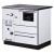 Wood cooker stove with back boiler Alfa Plam Alfa Term 27 White, 27.56kW