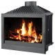 Wood Burning Fireplace Victoria Bordeaux (No damper), 14kW | Wood Burning Fireplaces | Fireplaces |