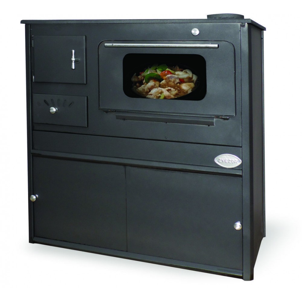 Wood cooker stove Zvezda Classic, 5.7kW | Wood Cooker Stoves |  |