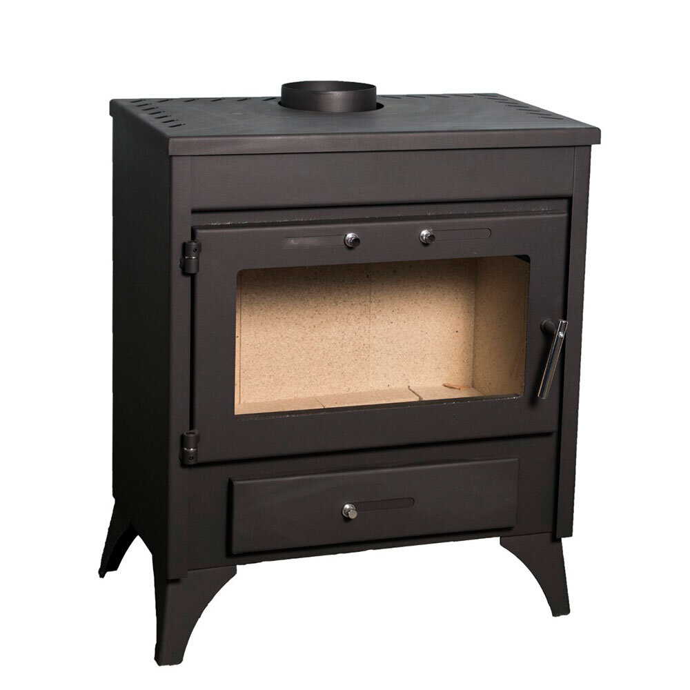 Wood burning stove BALKAN ENERGY Modena 13kW, Log | Wood Burning Stoves | Stoves |