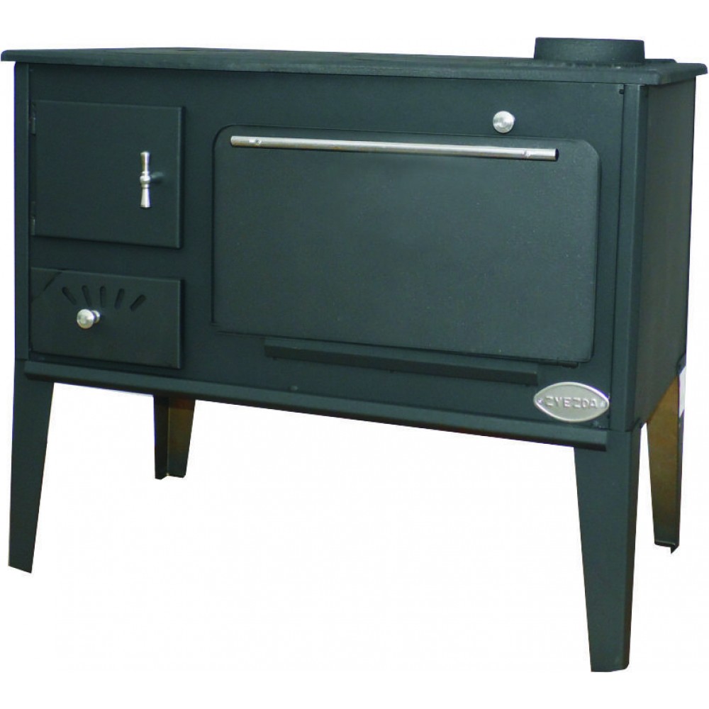 Wood cooker stove Zvezda Narodna CP Left, 6kW | Wood Cooker Stoves |  |