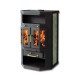 Wood burning stove BALKAN ENERGY Favorit 2KX 10kW, Log | Wood Burning Stoves | Stoves |
