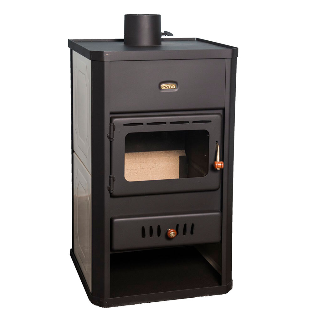 Wood burning stove with back boiler Prity S3 W17, 17.8kW | Multi Fuel Stoves With Back Boiler | Stoves |