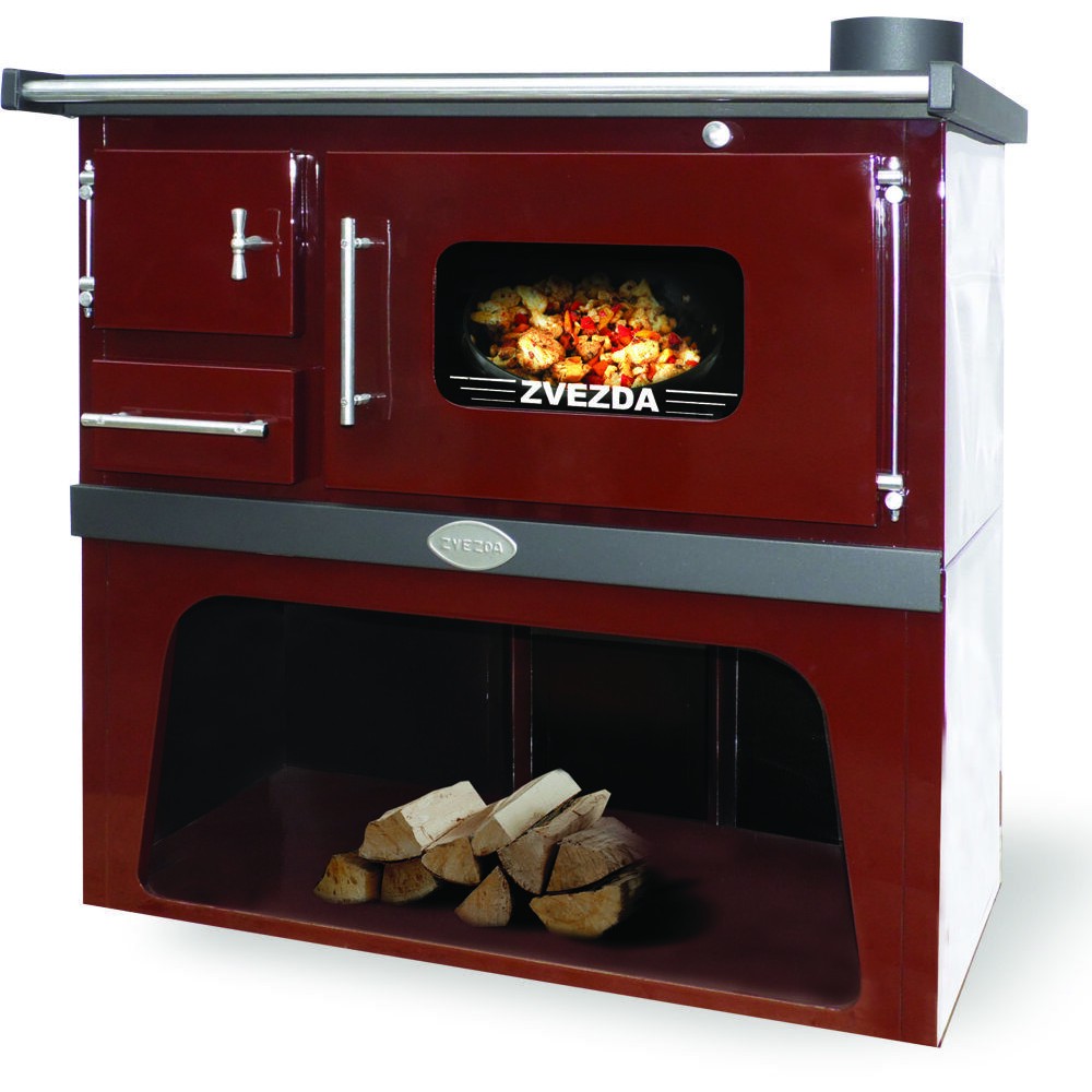 Wood cooker stove Zvezda Classic GFE, 5.7kW | Wood Cooker Stoves |  |
