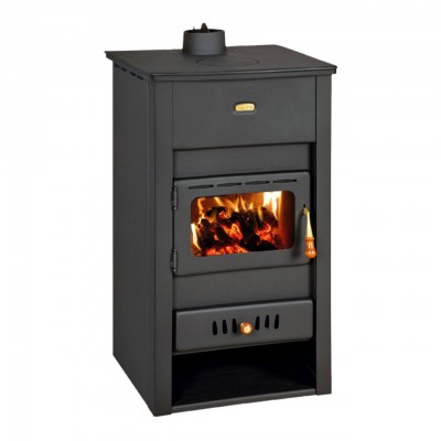 Multi Fuel Boiler Stove Prity K2 CP W13, 15kW - Multi Fuel Stoves With Back Boiler