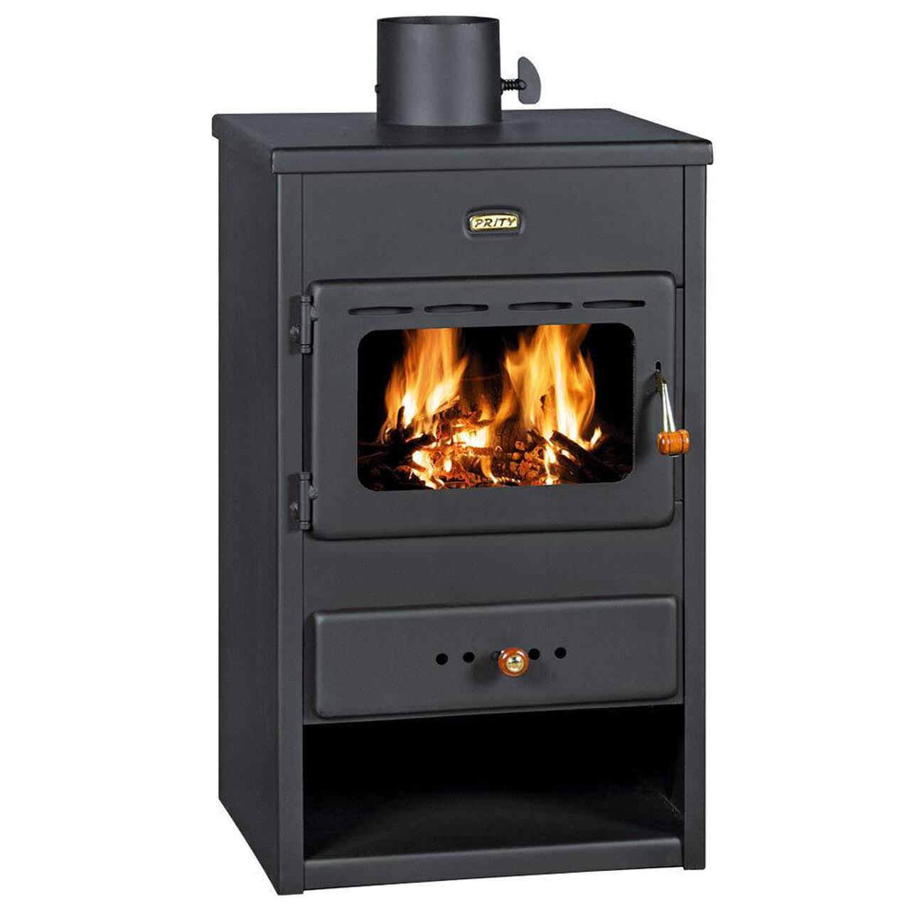 Wood burning stove Prity K1, 9,5kW, Log | Balkanenergy.net