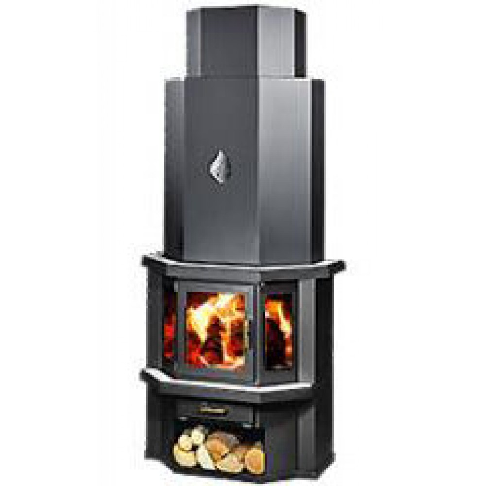 Wood burning stove BALKAN ENERGY Diplomat 21 18kW, Log | Wood Burning Stoves | Stoves |
