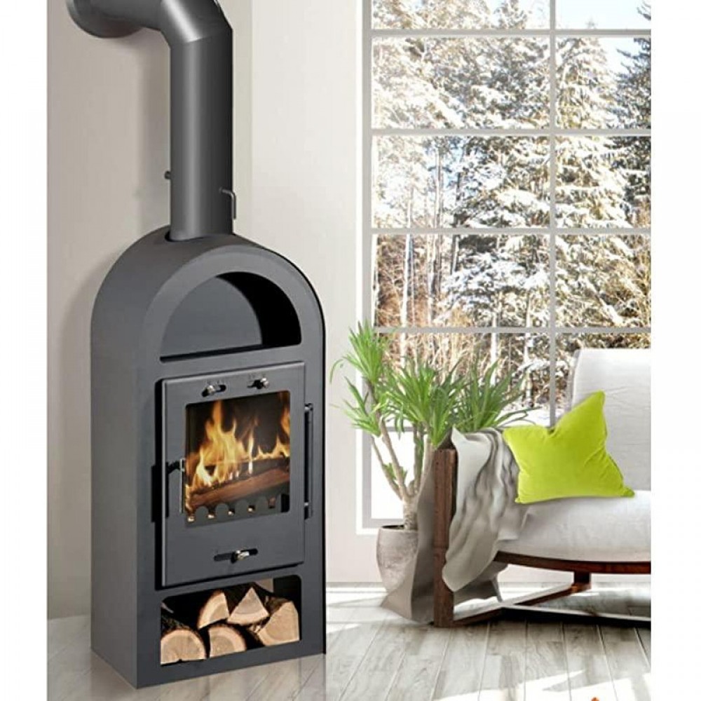 Wood burning stove Balkan Energy Odin 6.5kW, Log | Wood Burning Stoves | Stoves |