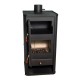 Wood burning stove with oven Prity FM 12,1kW, Log | Wood Burning Stoves | Stoves |