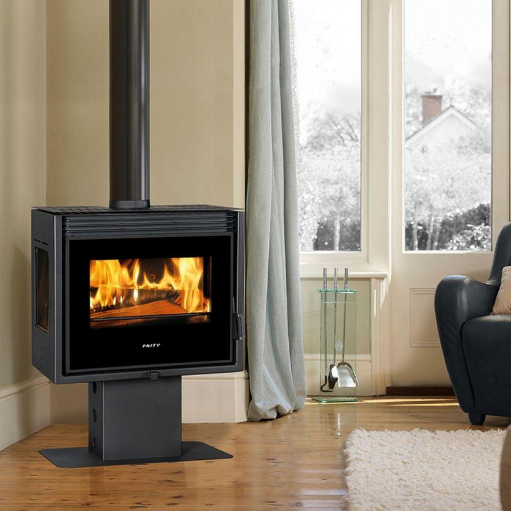 Wood burning stove Prity PM3L TV 13kW, Log | Wood Burning Stoves | Stoves |