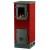 Wood burning stove with cast iron door Alfa Plam Vulkan S 4kW Red, Log