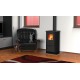 Wood burning stove Alfa Plam Elita 2 Anthracite, 6kW, Log | Wood Burning Stoves | Stoves |