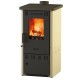 Wood burning stove Alfa Plam Elita 2 Ivory, 6kW, Log | Wood Burning Stoves | Stoves |