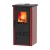 Wood burning stove Alfa Plam Elita 2 Red, 6kW, Log