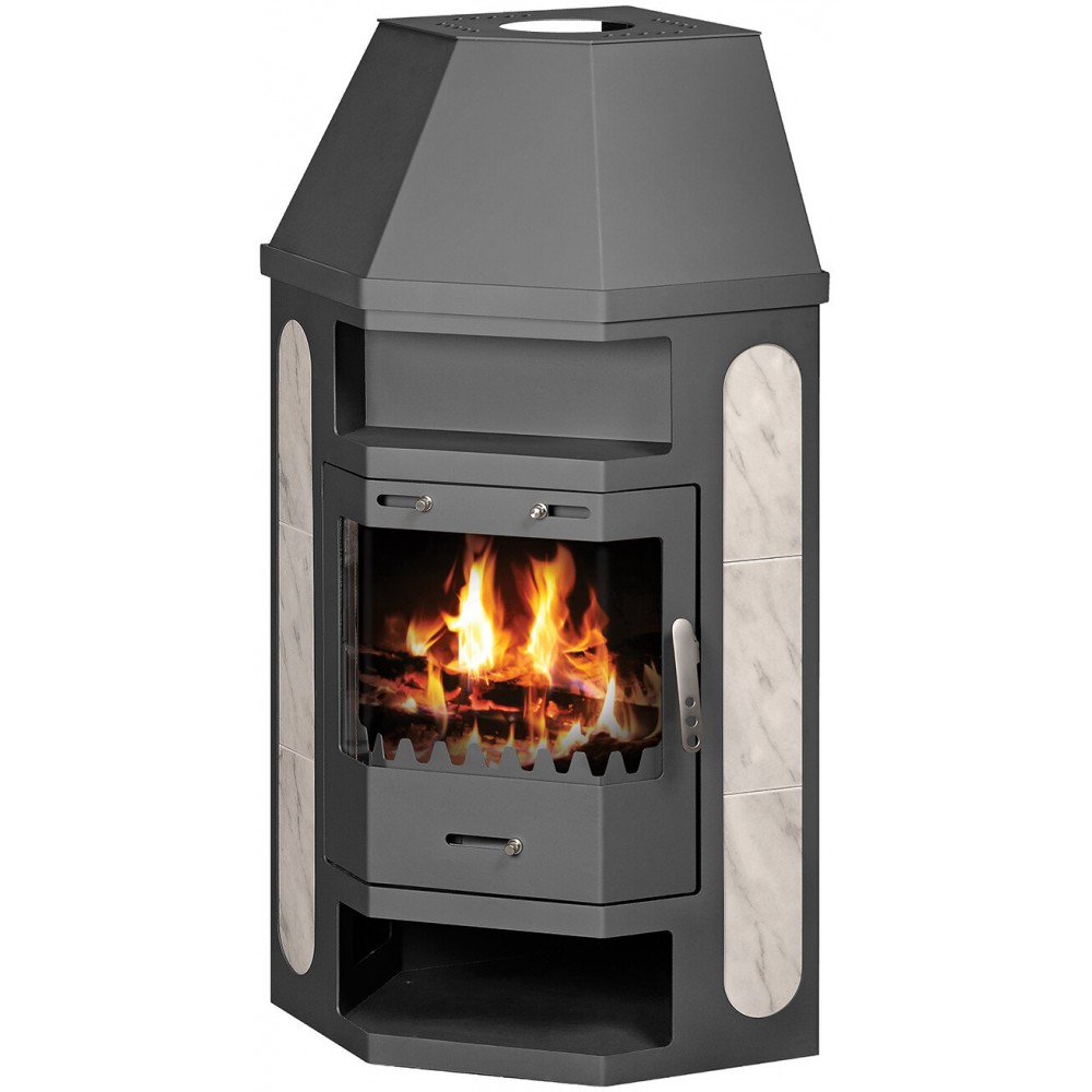Multi Fuel Boiler Stove Victoria 05 Pearl AB 14.1kW | Multi Fuel Stoves With Back Boiler | Stoves |
