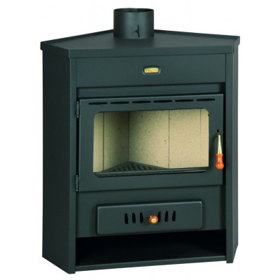 Multi Fuel Stove With Back Boiler Prity AM W12, 13.3kW - Multi Fuel Stoves With Back Boiler