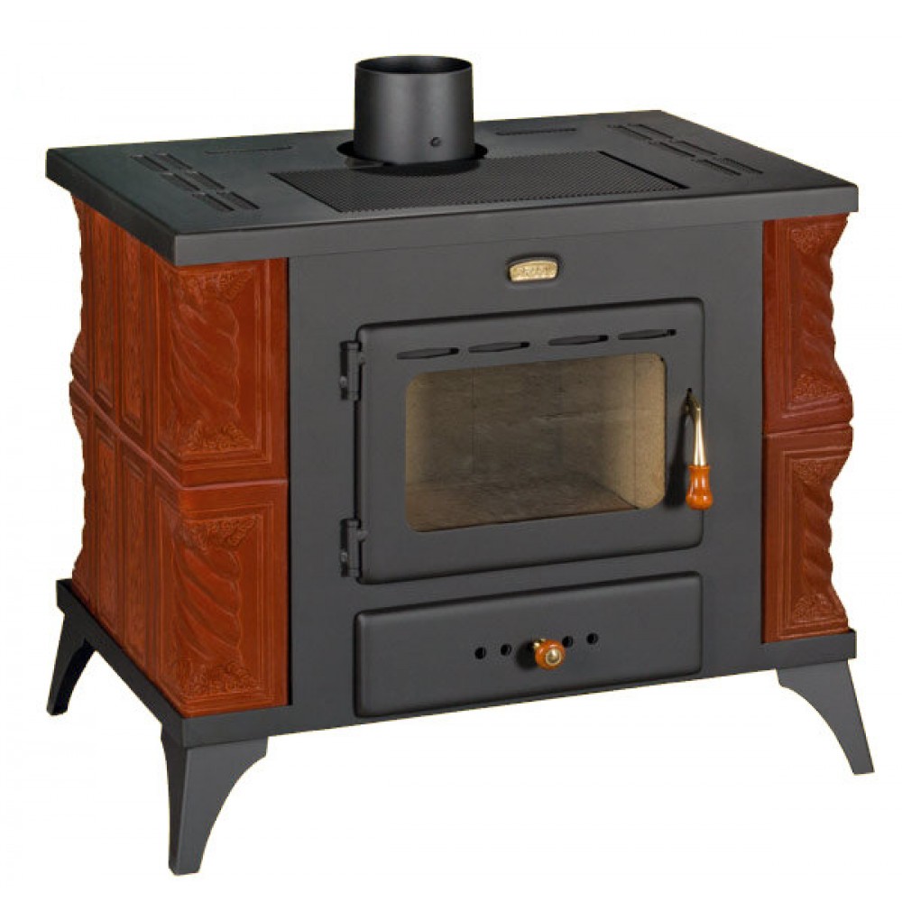 Wood burning stove Prity K1 RK Brown 9kW, Log | Wood Burning Stoves | Stoves |