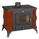 Wood burning stove Prity K1 RK Brown 9kW, Log | Wood Burning Stoves | Stoves |
