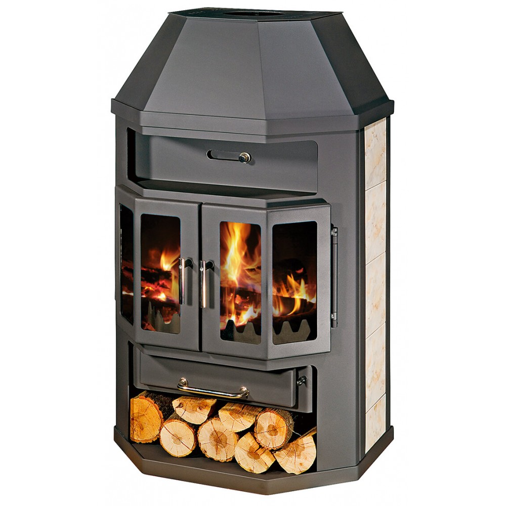 Multi Fuel Boiler Stove Victoria 05 Grandе Lux AB, 14.1kW | Multi Fuel Stoves With Back Boiler | Stoves |