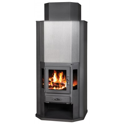 Wood burning stove Victoria Diplomat 14kW, Log - Stoves