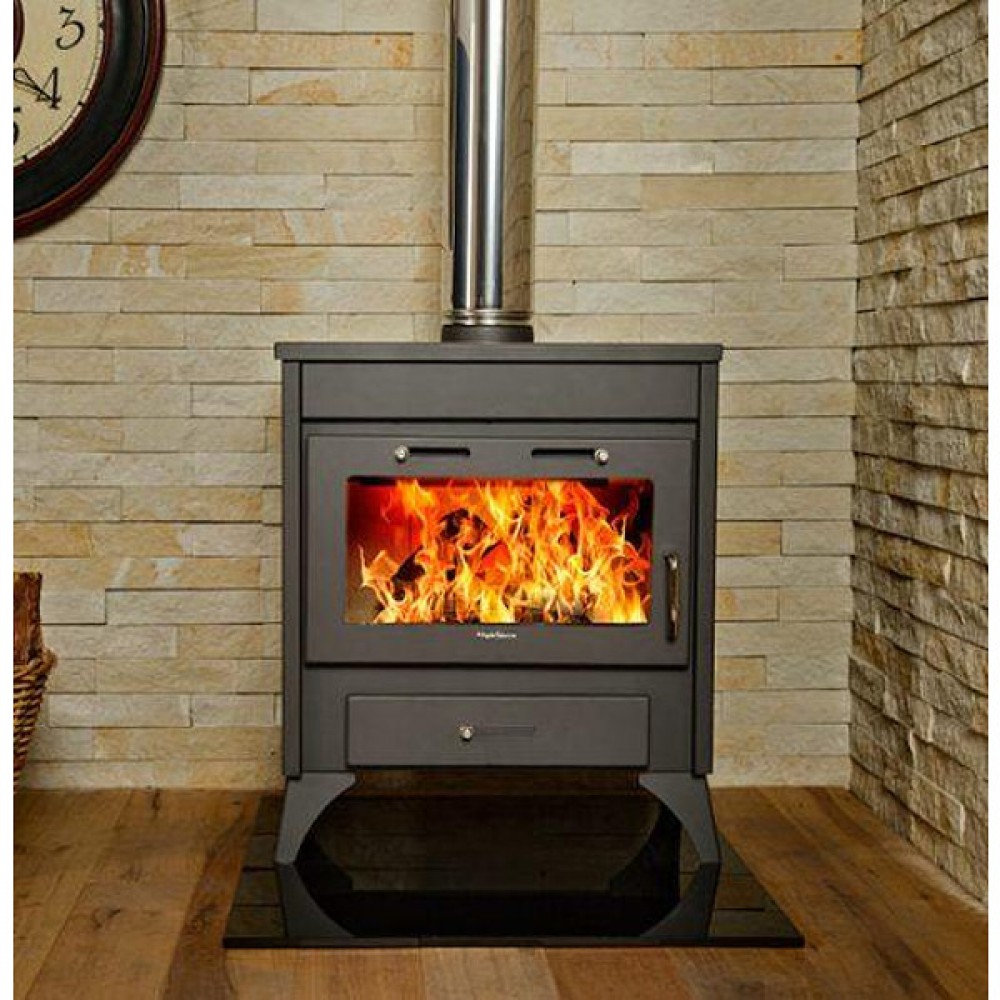 Wood burning stove BALKAN ENERGY Ray Max 13kW, Log | Wood Burning Stoves | Stoves |