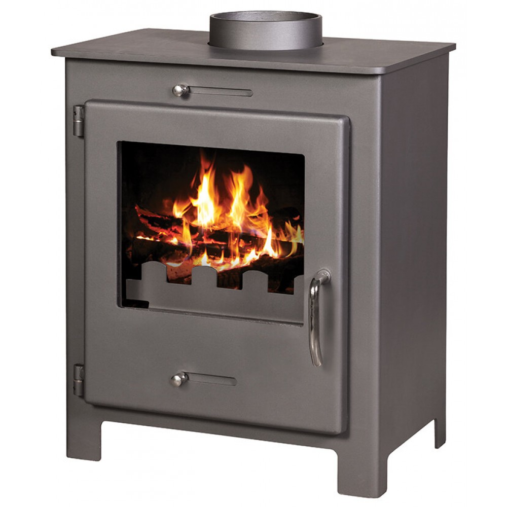 Wood burning stove Balkan Energy Nero Black 6kW, Log | Wood Burning Stoves | Stoves |