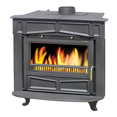 Wood burning stove Plamen Glas Franklin 11kW, Log - Product Comparison