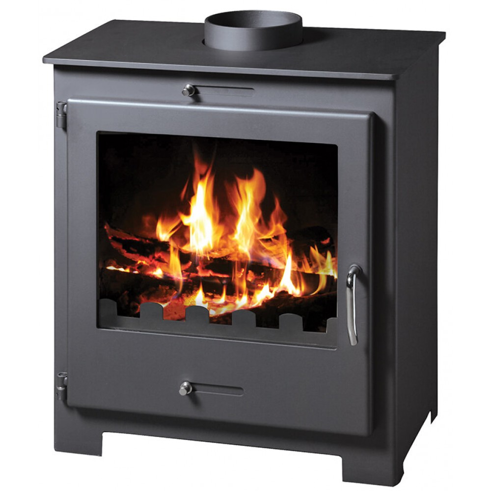 Multi Fuel Boiler Stove Victoria 05 Nero Lux B, 11kW | Multi Fuel Stoves With Back Boiler | Stoves |