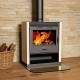 Multi Fuel Boiler Stove Victoria 05 Rubin BO, Ivory, 13kW | Multi Fuel Stoves With Back Boiler | Stoves |
