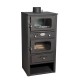 Wood burning stove with oven Zvezda MF 10, 7.6kW, Log | Wood Burning Stoves | Stoves |
