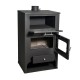 Wood burning stove with oven Zvezda GF 16.5kW, Log | Wood Burning Stoves | Stoves |