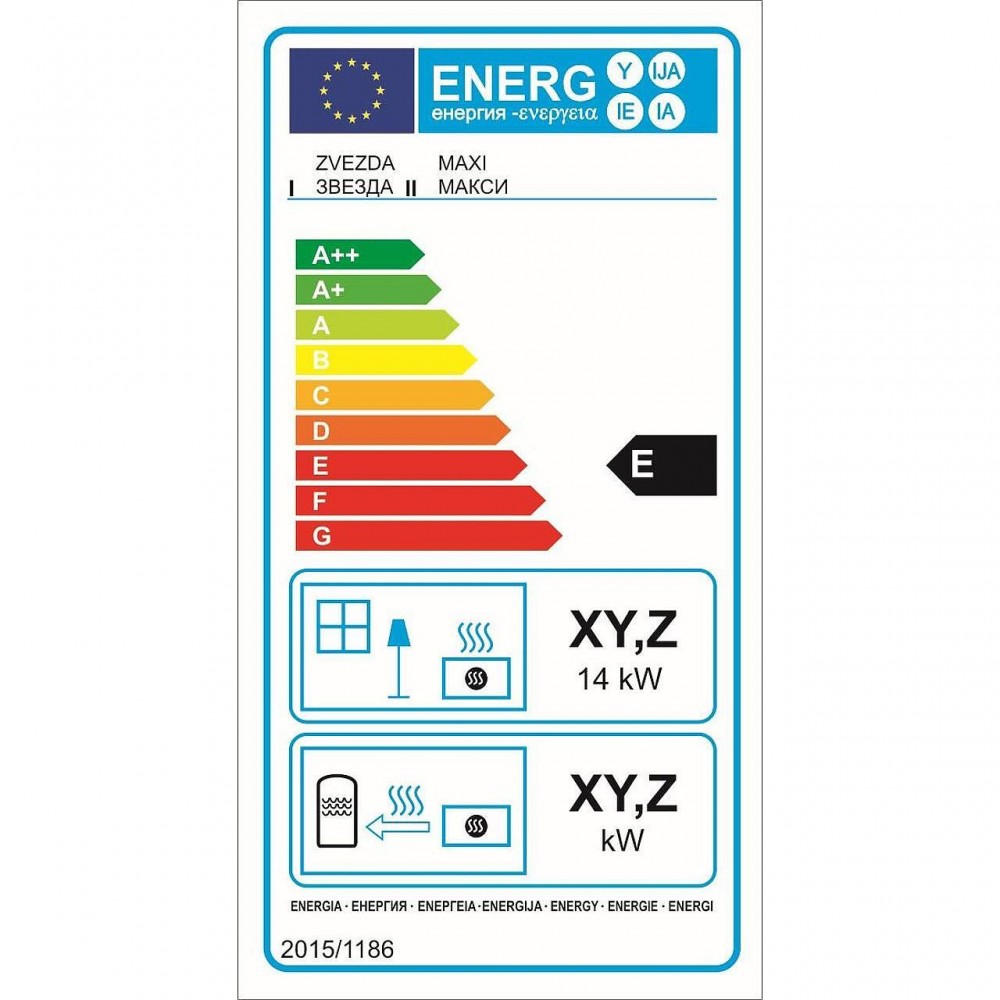Wood burning stove Zvezda Maxi K 14kW, Log | Wood Burning Stoves | Stoves |