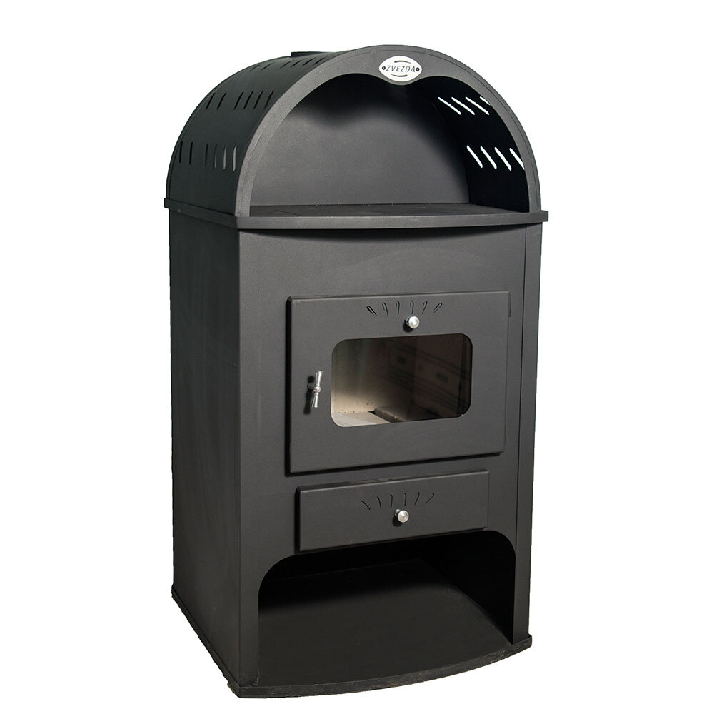 Wood burning stove Zvezda Maxi K 14kW, Log | Wood Burning Stoves | Stoves |