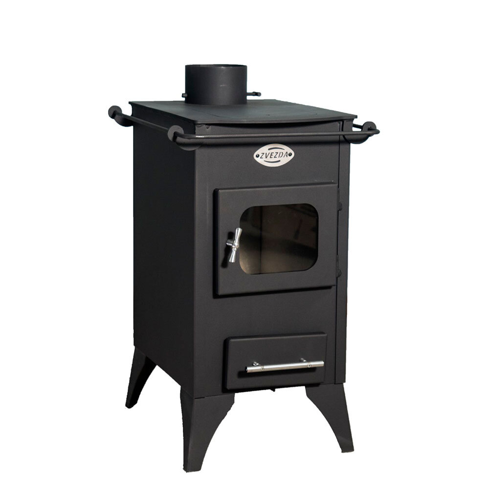 Wood burning stove Zvezda Retro 6kW, Log | Wood Burning Stoves | Stoves |