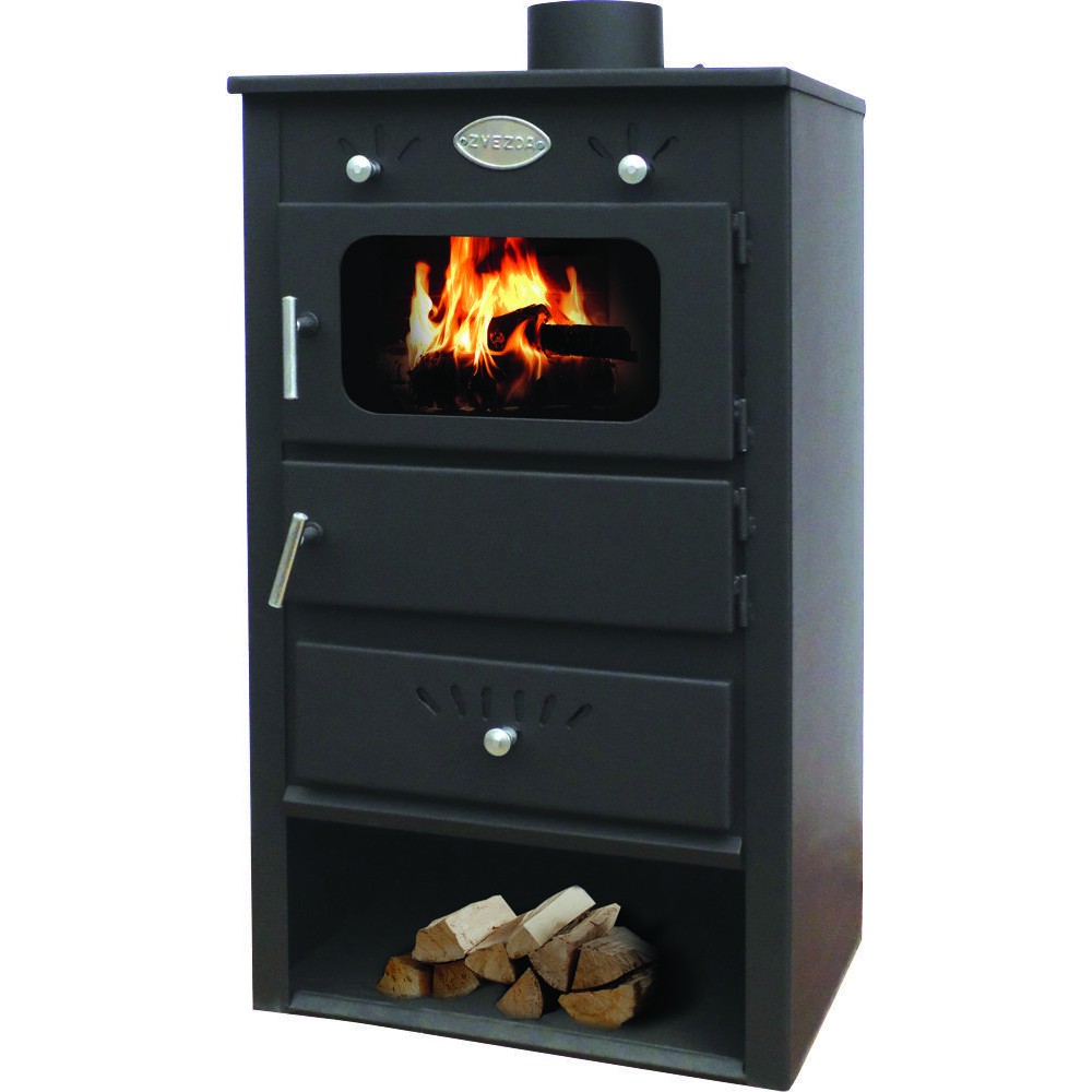 Wood burning stove Zvezda 4 B, 7kW, Log | Wood Burning Stoves | Stoves |