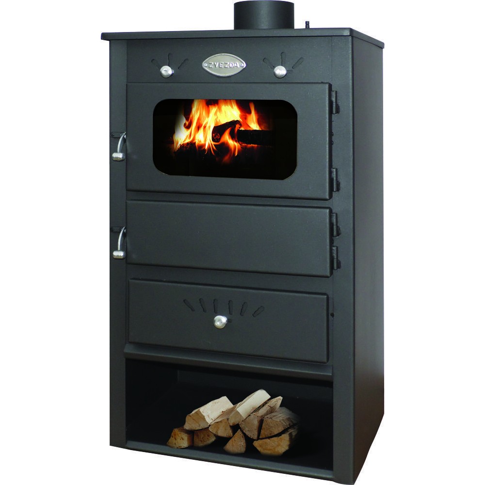 Wood burning stove Zvezda 104, 7kW, Log | Wood Burning Stoves | Stoves |