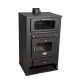 Wood burning stove with back boiler and oven Zvezda GF VR 16, 15.4kW | Wood Stoves With Back Boiler | Wood Burning Stoves |